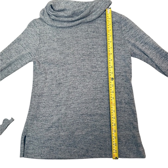Ideology Women's Heather Gray Cowl Neck Sweater - Picture 6 of 8
